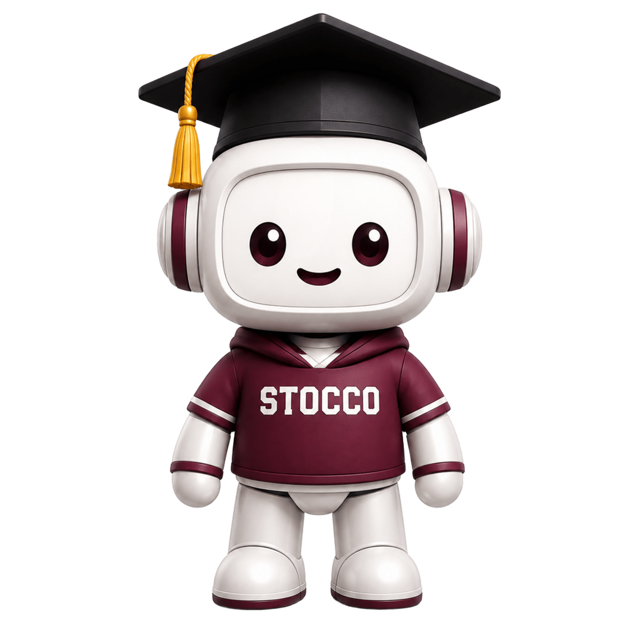 Mascote ProfeBOT personalizado para a escola